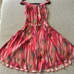 Classic silk dress brand Cacharel